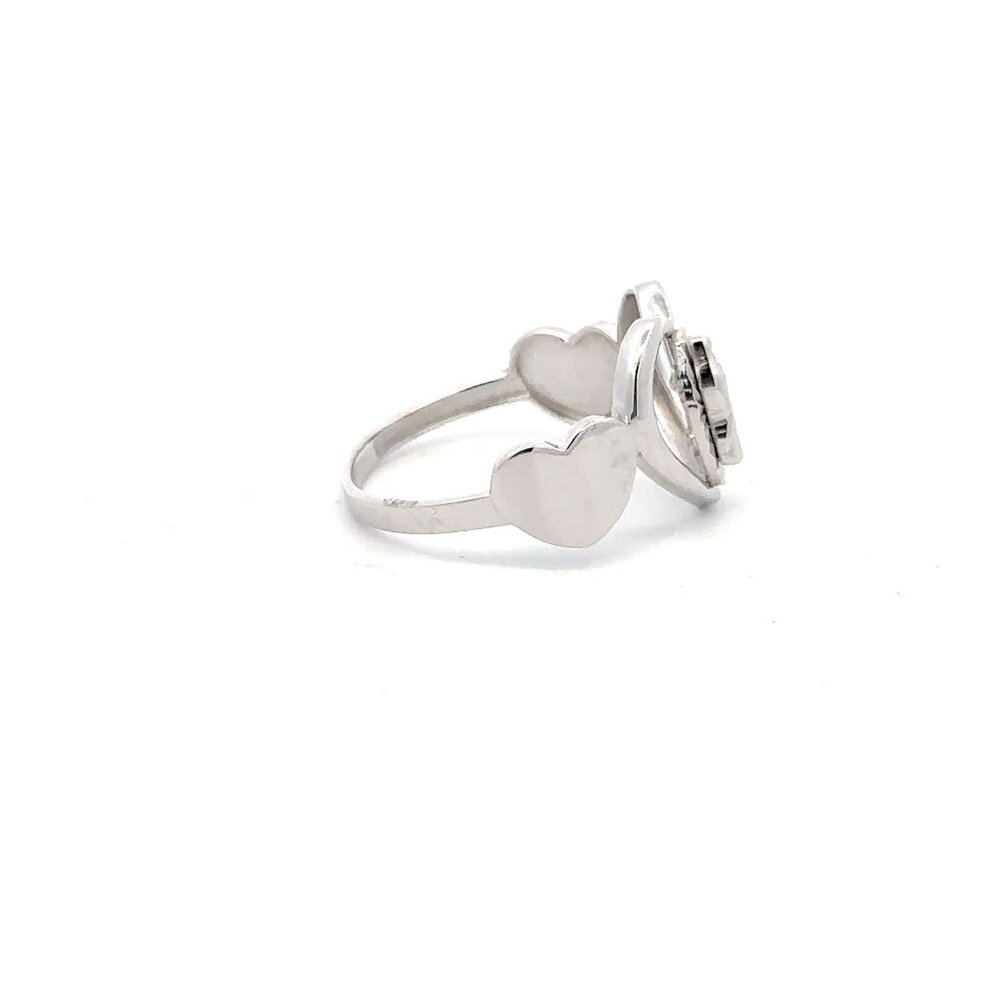 925 Sterling Silver Ring Religious Our Lady of Guadalupe Heart - Picture 3 of 6